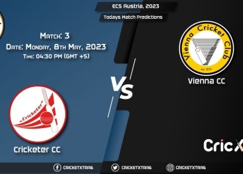 ECS Austria, 2023, CCC vs VCC 3rd Match Prediction, Fantasy Cricket Tips, Pitch Report and Injury Update