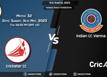 ECS Austria, 2023, CRC vs ICCV 32nd Match Prediction, Fantasy Cricket Tips, Pitch Report and Injury Update