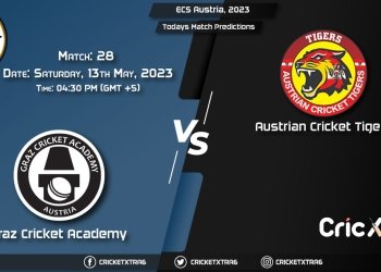 ECS Austria, 2023, GCA vs ACT 28th Match Prediction, Fantasy Cricket Tips, Pitch Report and Injury Update
