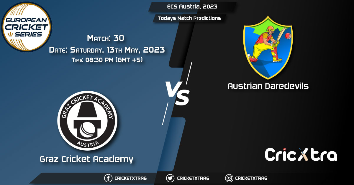 ECS Austria, 2023, GCA vs ADD 30th Match Prediction, Fantasy Cricket Tips, Pitch Report and Injury Update