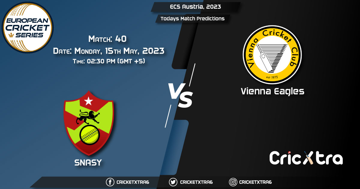 ECS Austria, 2023, SNA vs VEA 40th Match Prediction, Fantasy Cricket Tips, Pitch Report and Injury Update