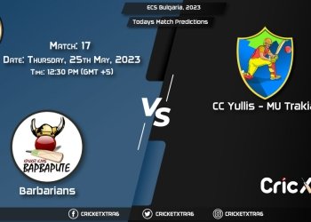 ECS Bulgaria, 2023, BAR vs TRK 17th Match Prediction, Fantasy Cricket Tips