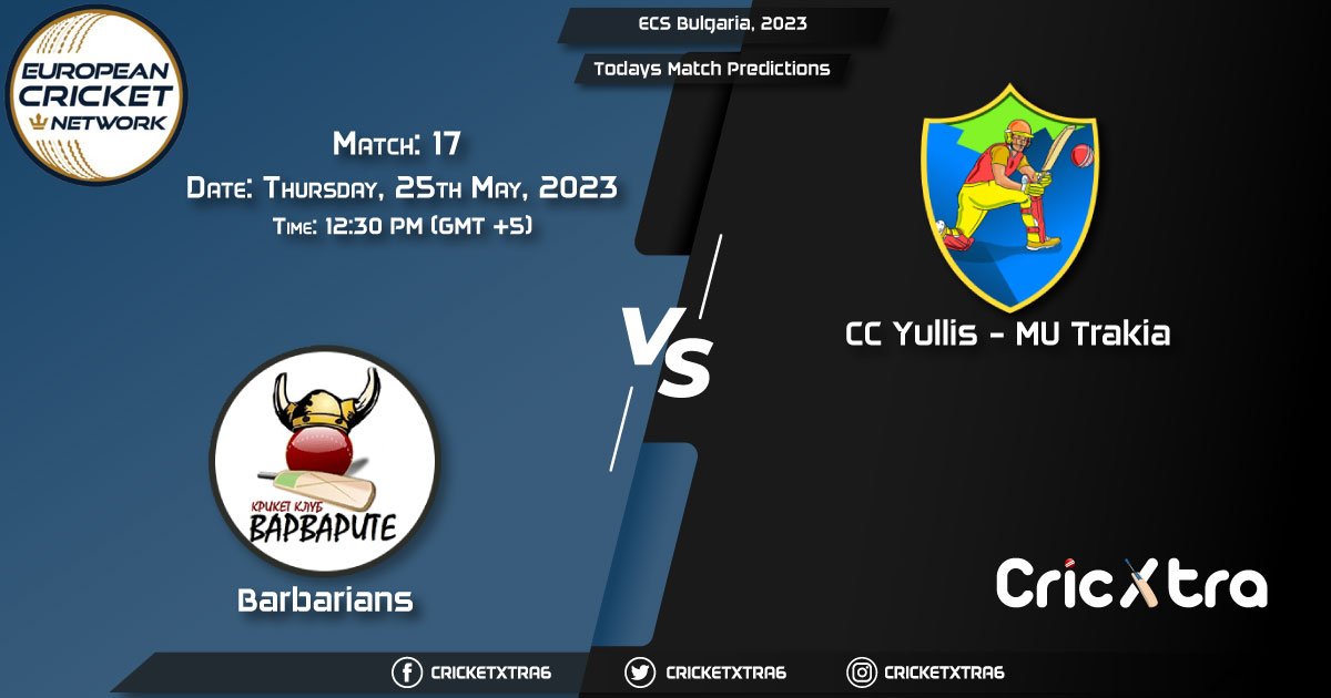 ECS Bulgaria, 2023, BAR vs TRK 17th Match Prediction, Fantasy Cricket Tips