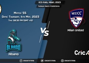 ECS Italy, Milan, 2023, ALB vs MU 55th Match Prediction, Fantasy Cricket Tips, Pitch Report and Injury Update