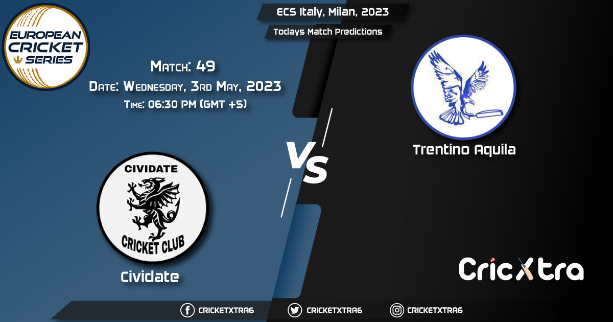 ECS Italy, Milan, 2023, CIV vs TRA 49th Match Prediction, Fantasy Cricket Tips, Pitch Report and Injury Update