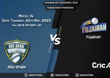 Emirates D10 Tournament, 2023, ABD vs FUJ 14th Match Prediction, Fantasy Cricket Tips