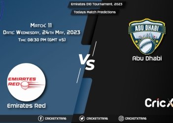 Emirates D10 Tournament, 2023, EMR vs ABD 11th Match Prediction, Fantasy Cricket Tips