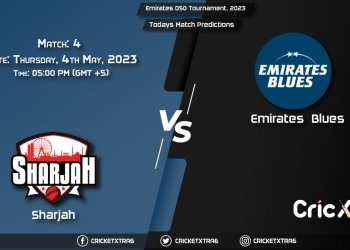 Emirates D50 Tournament, 2023, SHA vs EMB 4th Match Prediction, Fantasy Cricket Tips, Pitch Report and Injury Update