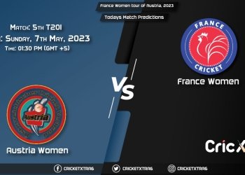 France Women tour of Austria, 2023, AUT-W vs FRA-W 5th T20I Match Prediction, Fantasy Cricket Tips, Pitch Report and Injury Update