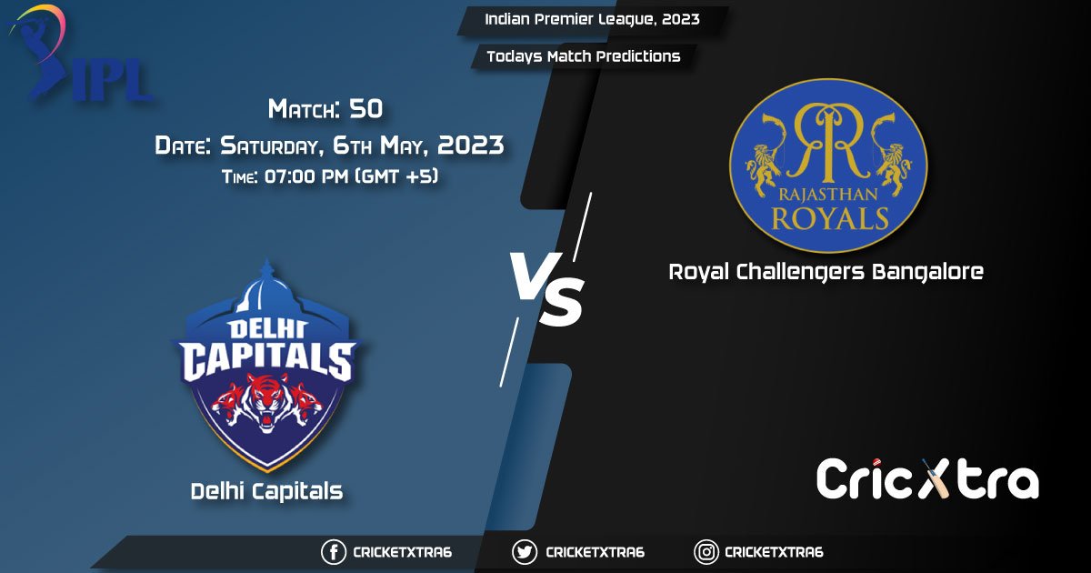 Indian Premier League, 2023, DC vs RCB 50th Match Prediction, Fantasy Cricket Tips, Pitch Report and Injury Update