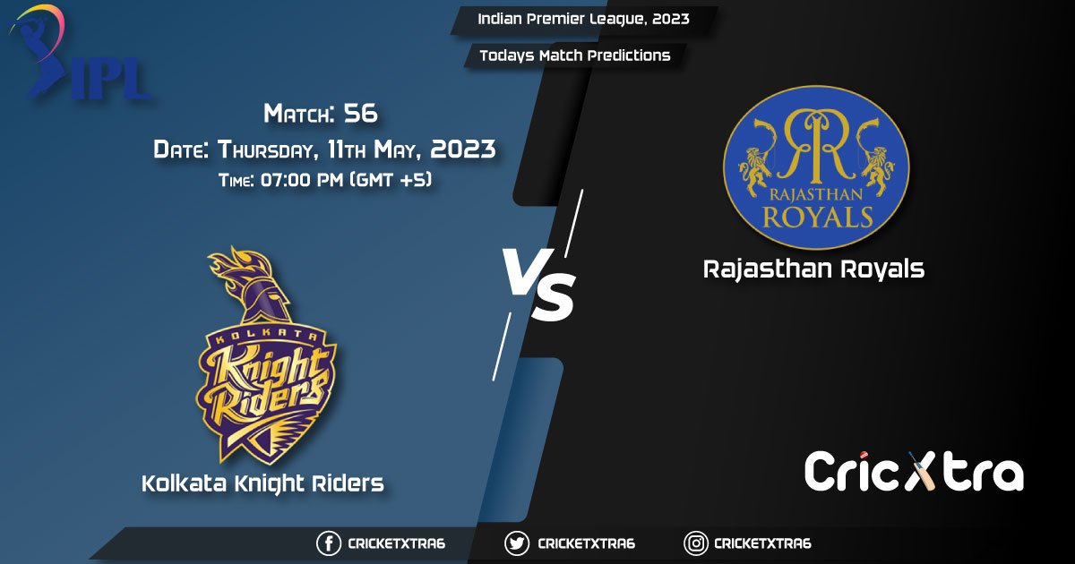 Indian Premier League, 2023, KKR vs RR 56th Match Prediction, Fantasy Cricket Tips, Pitch Report and Injury Update