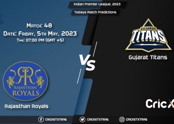 Indian Premier League, 2023, RR vs GT 48th Match Prediction, Fantasy Cricket Tips, Pitch Report and Injury Update