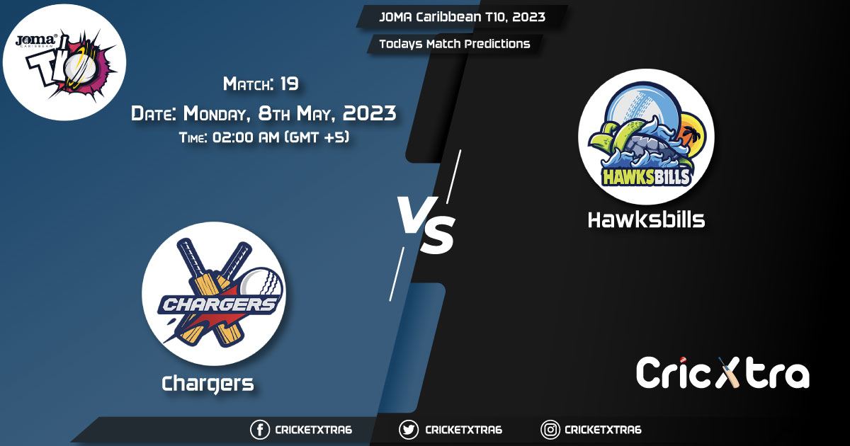 JOMA Caribbean T10, 2023, CHA vs HAW 19th Match Prediction, Fantasy Cricket Tips, Pitch Report and Injury Update
