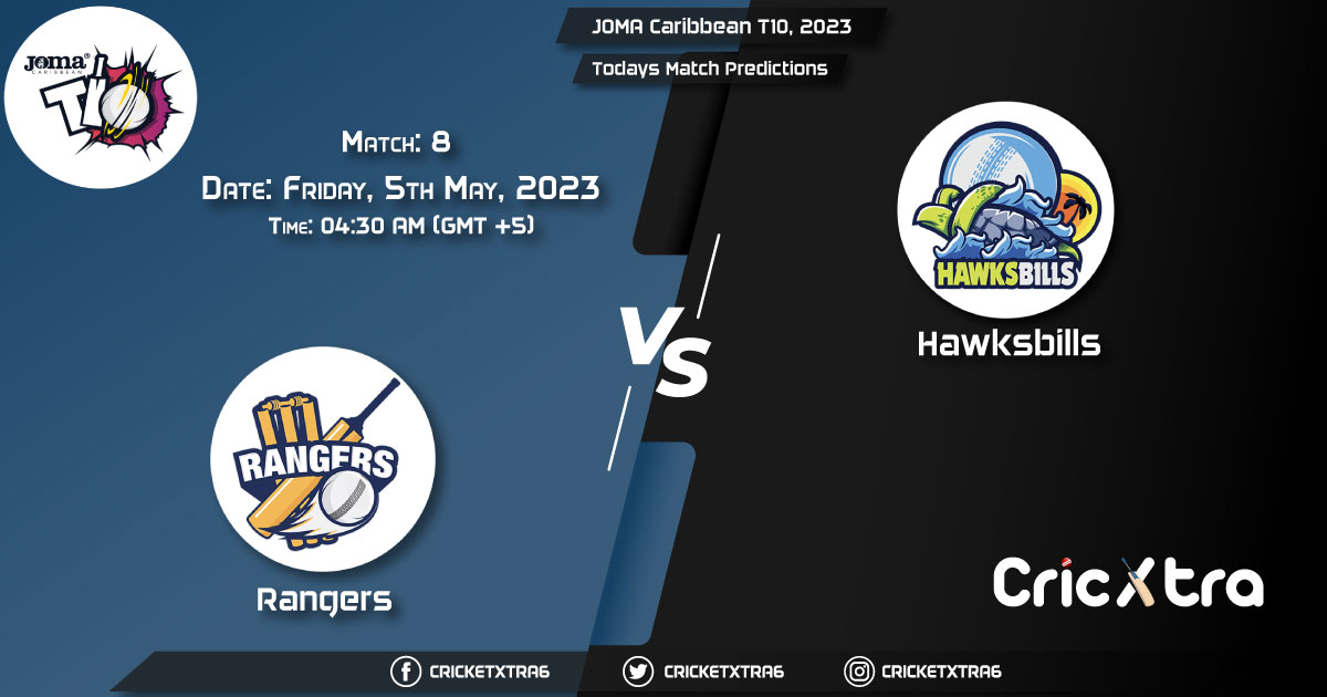 JOMA Caribbean T10, 2023, RAN vs HAW 8th Match Prediction, Fantasy Cricket Tips, Pitch Report and Injury Update