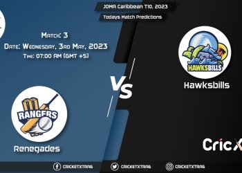 JOMA Caribbean T10, 2023, REN vs HAW 3rd Match Prediction, Fantasy Cricket Tips, Pitch Report and Injury Update