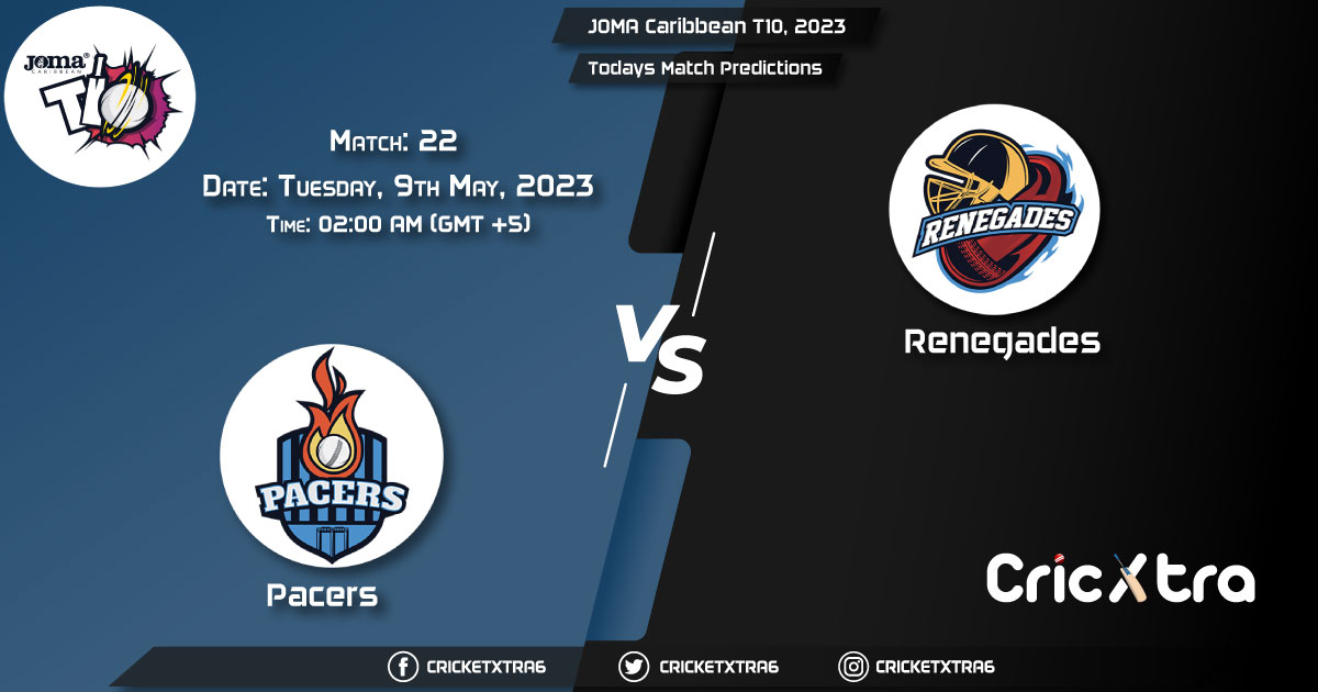 JOMA Caribbean T10, 2023, REN vs PAC 22nd Match Prediction, Fantasy Cricket Tips, Pitch Report and Injury Update