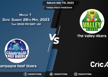 Nature Isle T10, 2023, CRD vs TVH 7th Match Prediction, Fantasy Cricket Tips