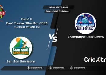 Nature Isle T10, 2023, SSS vs CRD 11th Match Prediction, Fantasy Cricket Tips