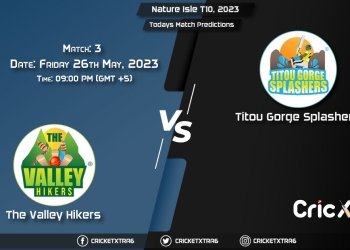 Nature Isle T10, 2023, TVH vs TGS 3rd Match Prediction, Fantasy Cricket Tips