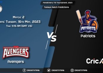 Pondicherry T10 Tournament, 2023, AVE vs PAT 2nd Match Prediction, Fantasy Cricket Tips, Pitch Report and Injury Update