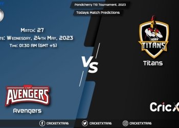 Pondicherry T10 Tournament, 2023, AVE vs TIT 27th Match Prediction, Fantasy Cricket Tips, Pitch Report and Injury Update