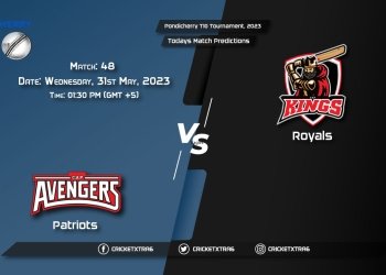Pondicherry T10 Tournament, 2023, PAT vs ROY 48th Match Prediction, Fantasy Cricket Tips