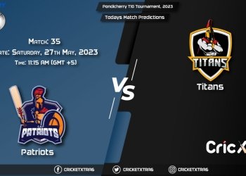 Pondicherry T10 Tournament, 2023, PAT vs TIT 35th Match Prediction, Fantasy Cricket Tips, Pitch Report and Injury Update