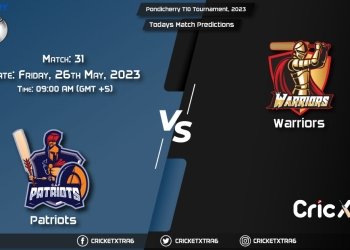 Pondicherry T10 Tournament, 2023, PAT vs WAR 31st Match Prediction, Fantasy Cricket Tips, Pitch Report and Injury Update