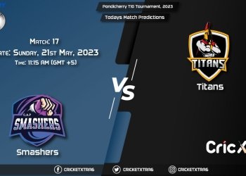 Pondicherry T10 Tournament, 2023, SMA vs TIT 17th Match Prediction, Fantasy Cricket Tips, Pitch Report and Injury Update