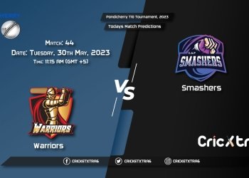 Pondicherry T10 Tournament, 2023, WAR vs SMA 44th Match Prediction, Fantasy Cricket Tips
