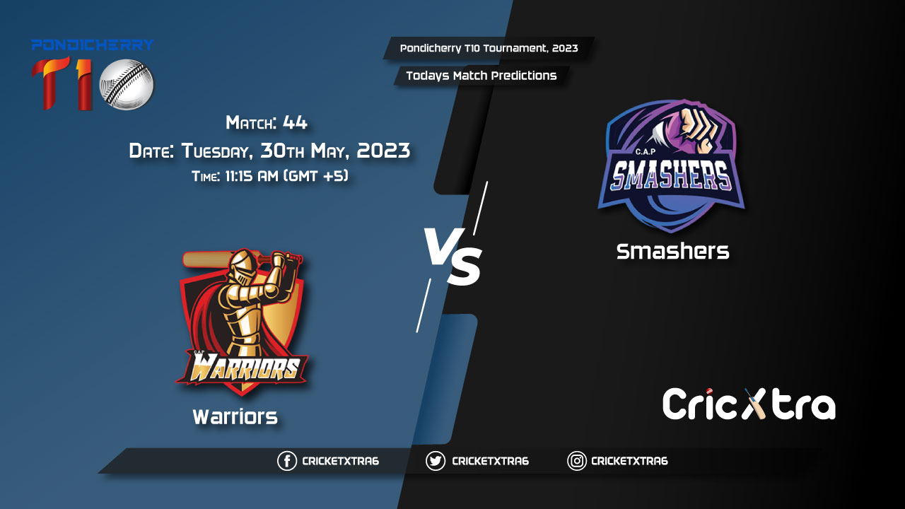 Pondicherry T10 Tournament, 2023, WAR vs SMA 44th Match Prediction, Fantasy Cricket Tips