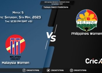 SEA Games Women's Twenty20 Cricket Competition, 2023, MAS-W vs PHI-W 5th Match Prediction, Fantasy Cricket Tips, Pitch Report and Injury Update