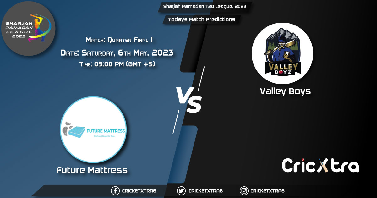Sharjah Ramadan T20 League, 2023, FM vs VB Quarter Final 1 Match Prediction, Fantasy Cricket Tips, Pitch Report and Injury Update