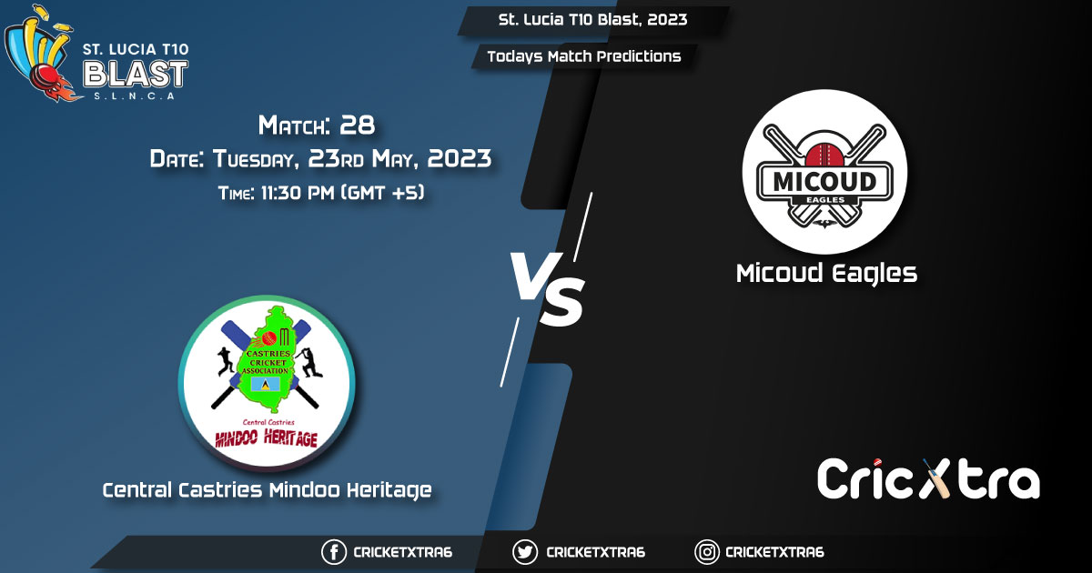 St. Lucia T10 Blast, 2023, CCMH vs ME 28th Match Prediction, Fantasy Cricket Tips, Pitch Report and Injury Update