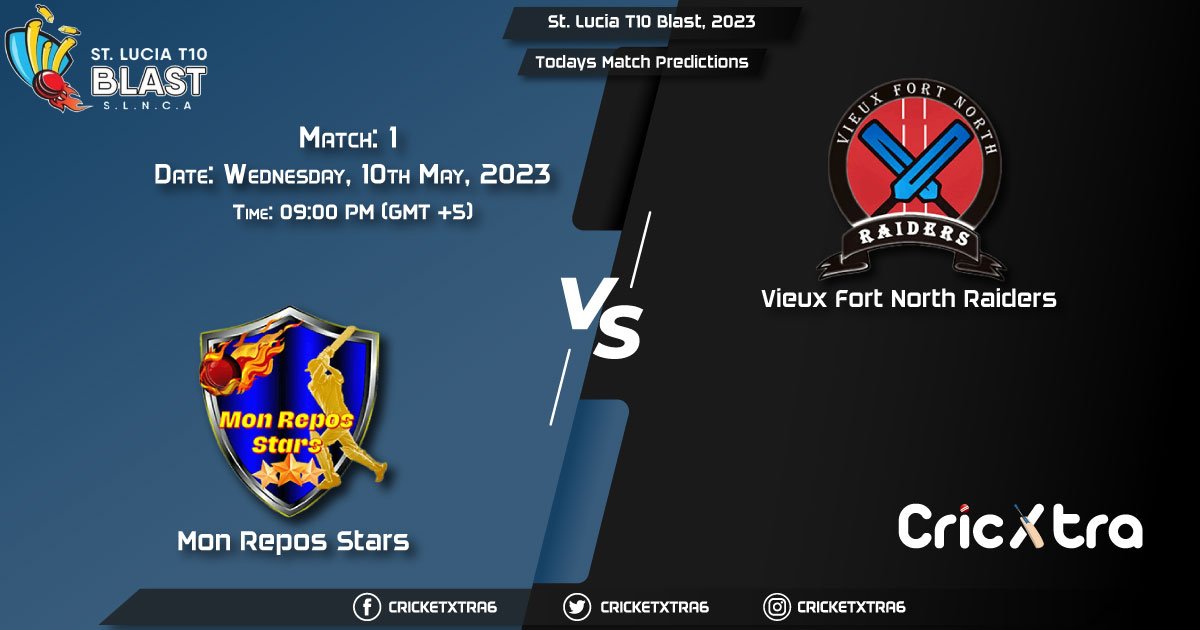 St. Lucia T10 Blast, 2023, MRS vs VFNR 1st Match Prediction, Fantasy Cricket Tips, Pitch Report and Injury Update