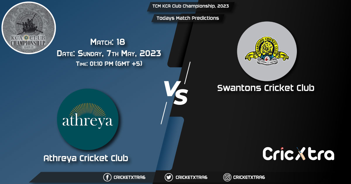 TCM KCA Club Championship, 2023, ACC vs SWC 18th Match Prediction, Fantasy Cricket Tips, Pitch Report and Injury Update