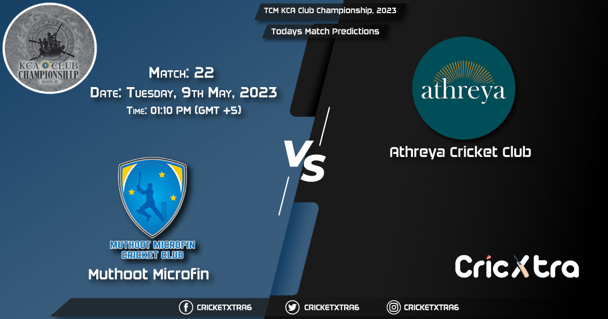 TCM KCA Club Championship, 2023, MCC vs ACC 22nd Match Prediction, Fantasy Cricket Tips, Pitch Report and Injury Update