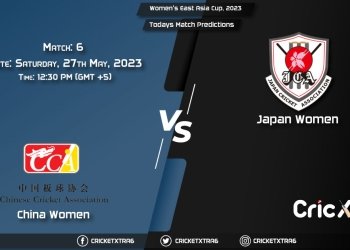 Women's East Asia Cup, 2023, CH-W vs JPN-W 6th Match Prediction, Fantasy Cricket Tips