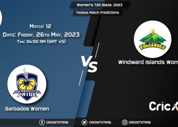 Women's T20 Blaze, 2023, BAR-W vs WWI- W 12th Match Prediction, Fantasy Cricket Tips