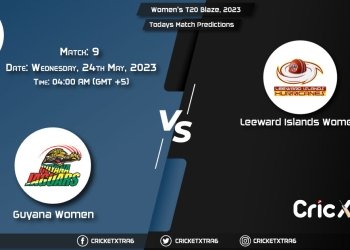 Women's T20 Blaze, 2023, GY-W vs LWI-W 9th Match Prediction, Fantasy Cricket Tips, Pitch Report and Injury Update