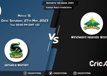 Women's T20 Blaze, 2023, JAM-W vs WWI-W 15th Match Prediction, Fantasy Cricket Tips
