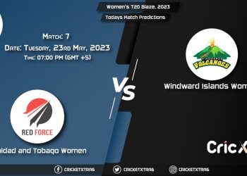 Women's T20 Blaze, 2023, TT-W vs WWI- W 7th Match Prediction, Fantasy Cricket Tips, Pitch Report and Injury Update
