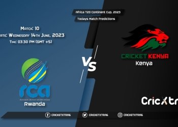 Africa T20 Continent Cup, 2023, RWN vs KEN 10th Match Prediction, Fantasy Cricket Tips