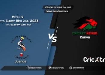 Africa T20 Continent Cup, 2023, UGA vs KEN 16th Match Prediction, Fantasy Cricket Tips