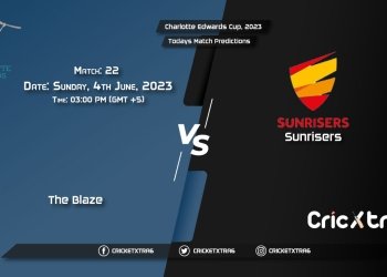 Charlotte Edwards Cup, 2023, BLA vs SUN 22nd Match Prediction, Fantasy Cricket Tips