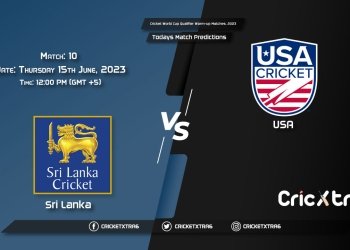 Cricket World Cup Qualifier Warm-up Matches, 2023, SL vs USA 10th Match Prediction, Fantasy Cricket Tips