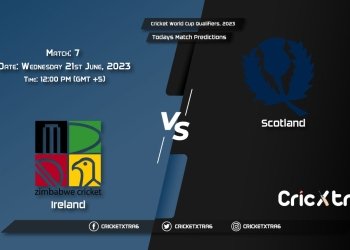 Cricket World Cup Qualifiers, 2023, IRE vs SCO 7th Match Prediction, Fantasy Cricket Tips