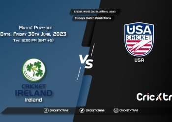 Cricket World Cup Qualifiers, 2023, IRE vs USA Play-off Match Prediction, Fantasy Cricket Tips