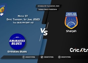 Emirates D10 Tournament, 2023, EMB vs SHA 37th Match Prediction, Fantasy Cricket Tips