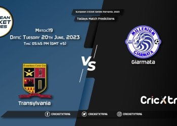 European Cricket Series Romania, 2023, TRA vs GIA 19th Match Prediction, Fantasy Cricket Tips